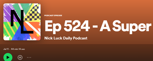 Racing Home x Nick Luck Podcast