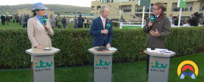 ITV Racing discussing Racing Home at Cheltenham