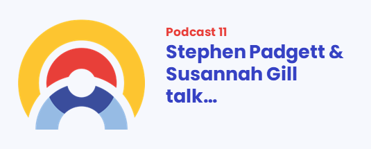 PODCAST 11: Stephen Padgett & Susannah Gill talk…